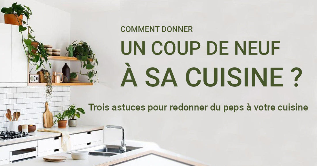 une cuisine blanche lumineuse