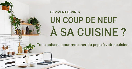 une cuisine blanche lumineuse