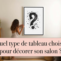 Quel type de tableau choisir pour décorer son salon ?