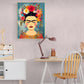 cadre murale de Frida pour un espace bureau moderne.