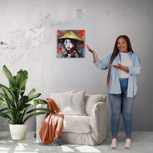 Tableau de taille 40x40cm