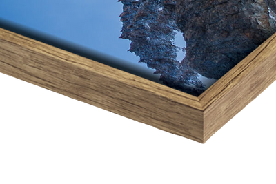 Cadre chêne clair pour tableau toile