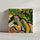 tableau femme nue et allongé coloré