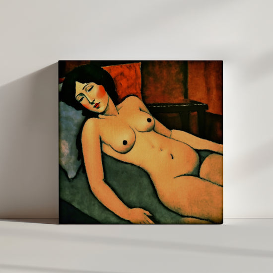 tableau toile murale femme nue