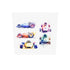 Tableau plexiglas decoration de chambre d'enfant voiture  de course de collection 