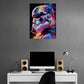Tableau bureau stormtrooper, portrait en gros plan coloré