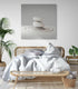 tableau zen pour chambre a coucher avec galets blancs